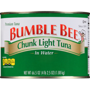 Bumble Bee Chunk Light Tuna in Water 66.5 oz