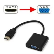 HDMI Male to VGA Female Video Cable Cord Converter Adapter For PC Monitor 1080P