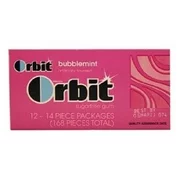 Product Of Orbit, Bubblemint, Count 12 (14S) - Gum / Grab Varieties & Flavors