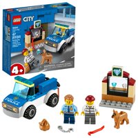 LEGO City Police Dog Unit 60241 Building Set for Kids (67 Pieces)
