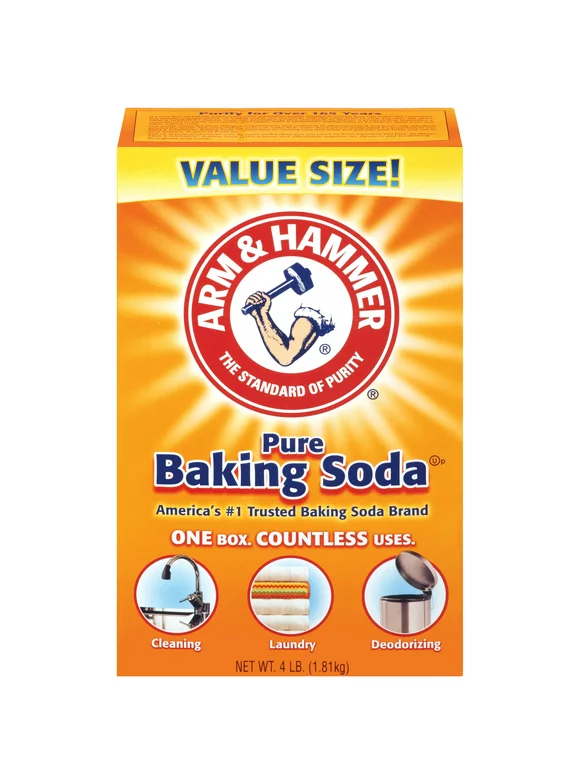 Arm & Hammer Pure Baking Soda, 4 lb