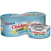 (4 cans) Chicken of the Sea Chunk Albacore Tuna in Water, 5 oz can