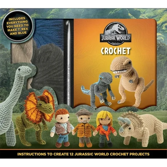 Crochet Kits: Jurassic World Crochet (Mixed media product)