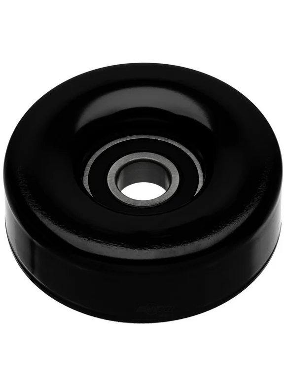 ACDelco Professional 38001 Idler Pulley, Black Fits select: 1997-2010 FORD F150, 1999-2002 CHEVROLET SILVERADO