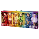 Rainbow High Original Fashion Doll 6-Pack , Violet, Ruby, Sunny, Skyler, Poppy and Jade, 11-inch Poseable Fashion Doll, Includes 6 Outfits, 6 Pairs of Shoes and accessories. Great Gift and Toy for Kid