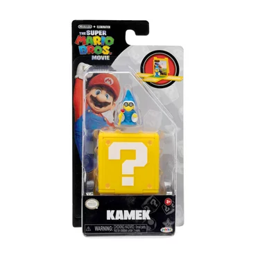 The Super Mario Bros. Movie 1.25 inch Mini Kamek Figure with Question Block