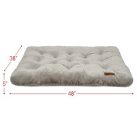 Vibrant Life 38" x 48" X-Large Plush Tufted Pet Bed