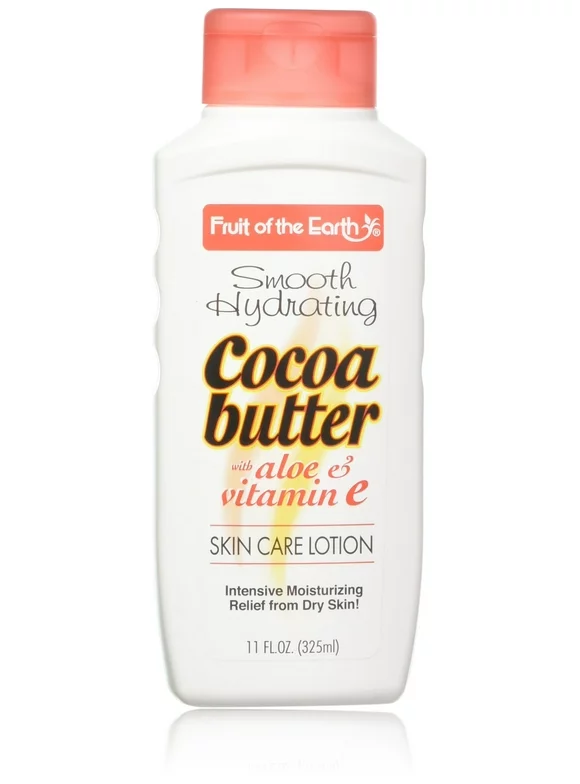 Fruit Of The Earth Bogo Lotion Cocoa Butter With Alo & Vit-E 11 Ounce (325ml)