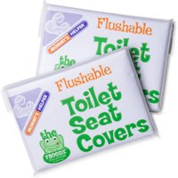 Mommy's Helper Froggie Flushable Toilet Seat Covers, White, 2pks of 10 Seat Covers