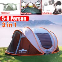 S/L Portable Waterproof Automatic Setup Family Camping Tents Waterproof Windproof Outdoor Sun Shelter
