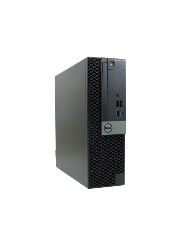 Restored Dell 7050-SFF Desktop PC with Intel Core i5-7500 3.4GHz Processor, 16GB Memory, 256GB SSD-2.5 and Win 10 Pro (64-bit) (Monitor Not Included) (Refurbished)