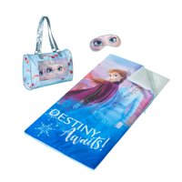 Disney Frozen 2 Slumber Set w/ Sleepover Purse, Sleeping Bag and BONUS Elsa Eyemask