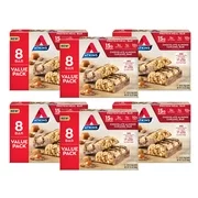 Atkins Protein-Rich Meal Bar, Chocolate Almond Caramel, Keto Friendly, 48 Count