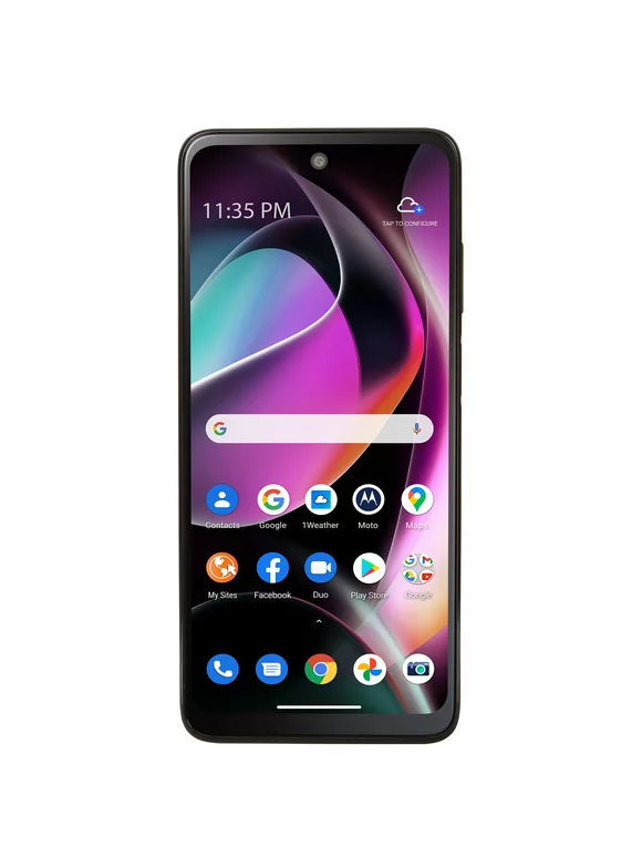 DX Offers Mall Family Mobile Motorola Moto G, 5G, 64GB, Black - Prepaid Smartphone [Locked to DX Offers Mall Family Mobile]