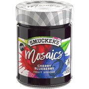 Smucker's Mosaics Cherry Blueberry Fruit Spread, 11.3-Ounce