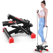 Stair Stepper Exercise Equipment for Home Workouts Mini Steppers for Exercise Workout with Resistance Bands