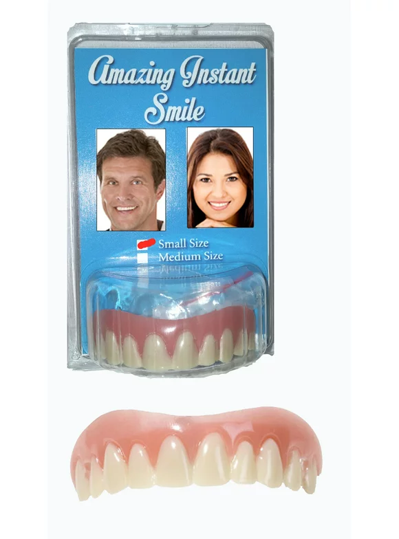 Amazing Instant Smile Cosmetic Novelty Secure Teeth- Small Size
