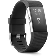 REFURBISHED Fitbit Charge 2 Superwatch Wireless Smart Activity and Fitness Tracker + Heart Rate and Sleep Monitor Smart Wristband, Black, Small (5.5-6.7 in)