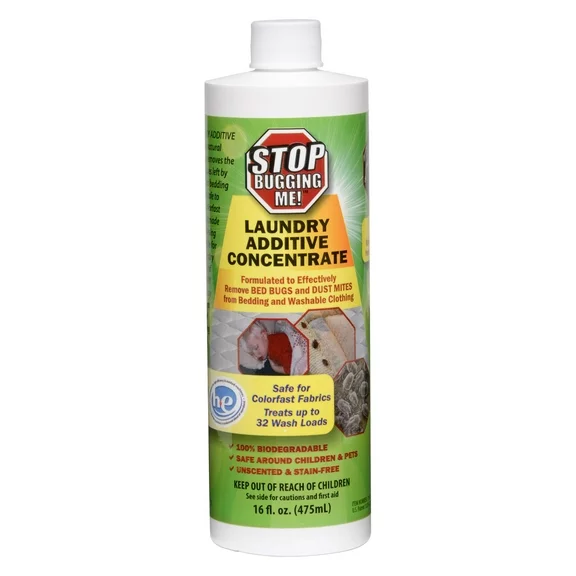 Stop Bugging Me Laundry Additive for Bed Bugs- 16oz EcoClear Products