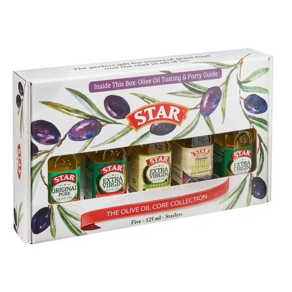 Star Core Olive Oils, Premium Mediterranean Discovery Set