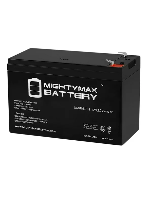 12V 7Ah Battery Replacement for Piranha Fish Finder