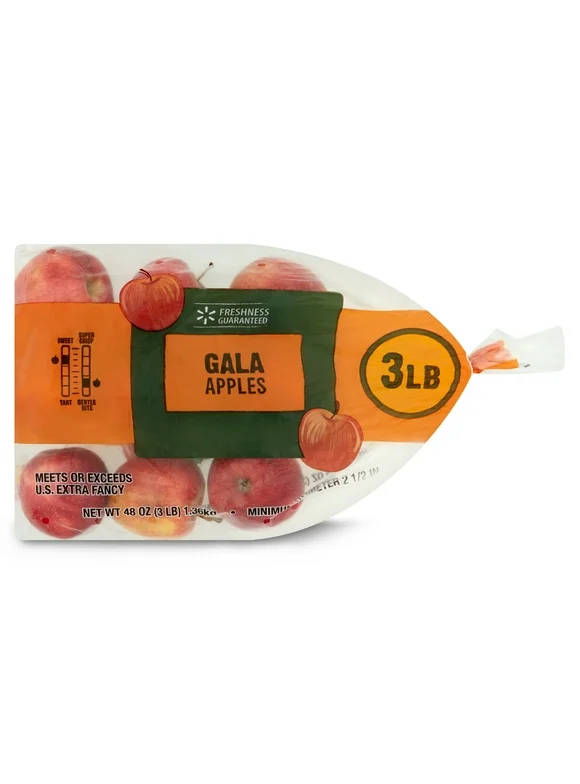 Freshness Guaranteed Gala Apples, 3 lb Bag