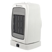 Comfort Zone Energy-Save 120V Oscillating Ceramic Heater, White