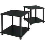 Mainstays-No-Tools-2-Pack-End-Table-Multiple Colors