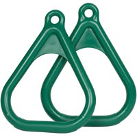 Swing Set Stuff Inc. Plastic Trapeze Ring Pair (Green)