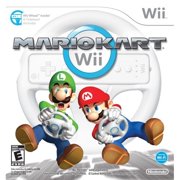 Refurbished Mario Kart Wii With Wii Wheel