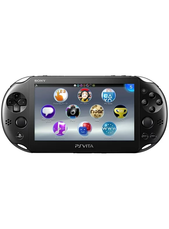 Pre-Owned Authentic Sony Play Station PS Vita 2000 Slim Console - WiFi - Black (Like New)