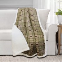 Arbor Quilted Sherpa Throw 50x60