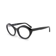Balenciaga BAL-OPTG-BA5078-001-52 Oval Cat Eye Eyeglasses Frames with Clear Actual Lens - 52 x 20 x 140 mm