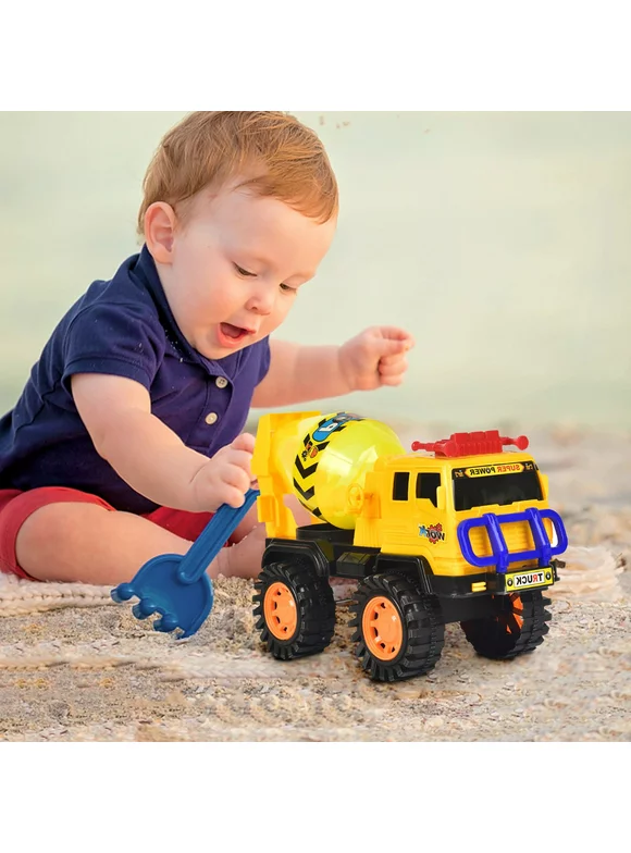 Cyber and Monday Deals 2023 Toys Beach Toy Cars Engineering Vehicles Car Models -Inertia Back To The Car Toys For Girls Boys 3-6 Years