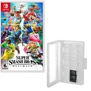 Hard Shell 12 Game Caddy, Super Smash Bros Game for Nintendo Switch
