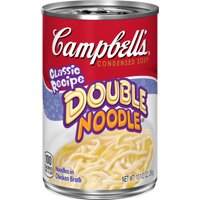 (4 pack) Campbell's Condensed Double Noodle Soup, 11 oz.