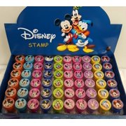 60 PCS Disney Mickey Mouse Self-inking Stamp Stampers Birthday Party Favors
