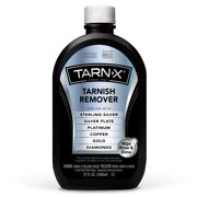 Tarn-X Household Tarnish Remover for Silver, Platinum, Gold & More, 12 fl oz