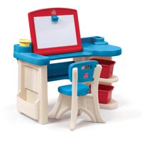 Step2 Studio Art Desk with Desk Chair and bins for storing supplies
