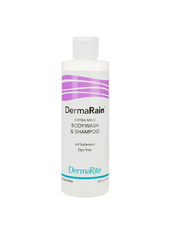 DermaRain Shampoo&Body Wash Scented 7.5 oz. 0056 48 per Case