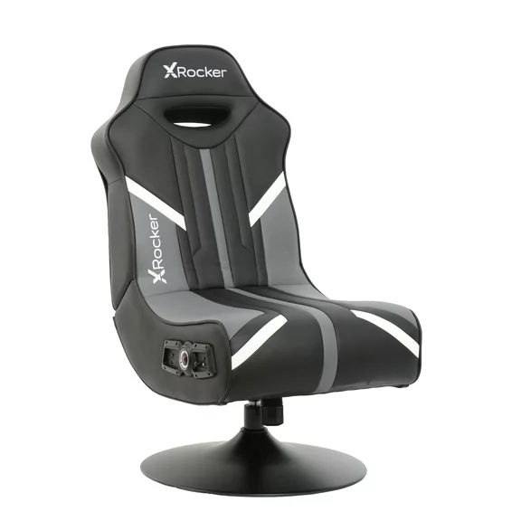 X Rocker Nebula Pedestal Gaming Chair Black 2.1 Bluetooth Audio