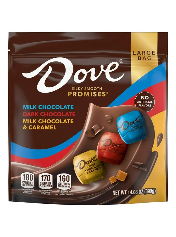 DOVE PROMISES Mother's Day Assorted Chocolate Candy Gifts, 14.08 oz Large Bag