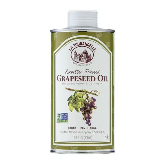La Tourangelle Expeller-Pressed Grapeseed Oil, 16.9 Fl oz