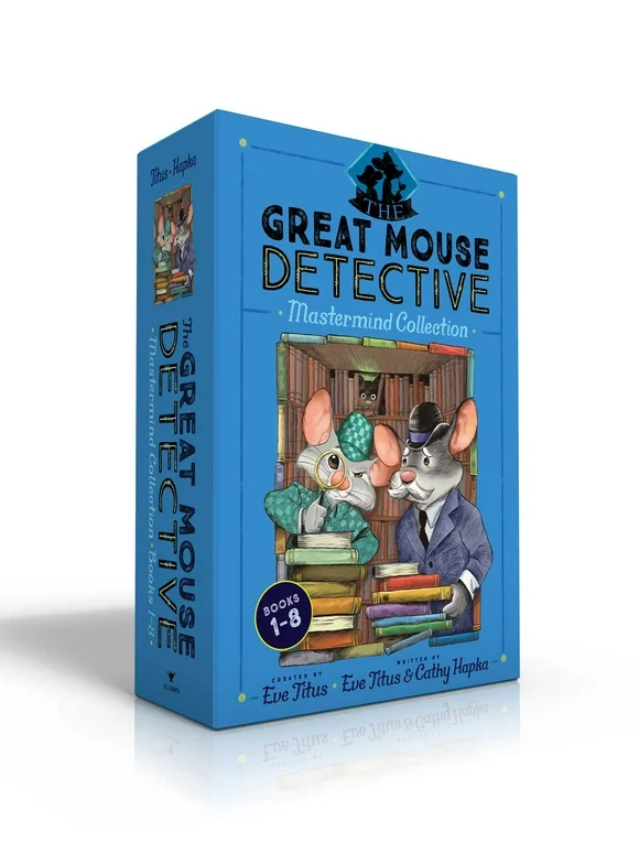 The Great Mouse Detective: The Great Mouse Detective Mastermind Collection Books 1-8 (Boxed Set) : Basil of Baker Street; Basil and the Cave of Cats; Basil in Mexico; Basil in the Wild West; Basil and the Lost Colony; Basil and the Big Cheese Cook-Off; Basil and the Royal Dare; Basil and the Library Ghost (Paperback)
