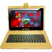 LINSAY 10.1" 1280x800 IPS 2GB RAM 32GB Storage Android 10 Tablet with keyboard Golden