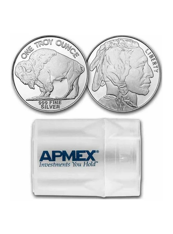 1 oz Silver Round - Buffalo (Lot, Roll, Tube of 20) - DX Offers Mall