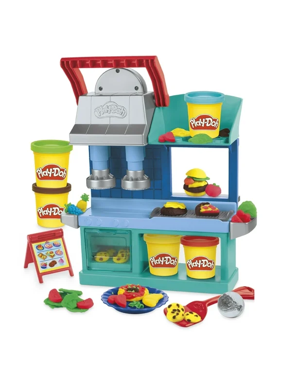 Play-Doh Kitchen Creations Busy Chef's Restaurant Play Dough Set for Boys and Girls - 5 Color (5 Piece)
