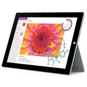 Microsoft Surface 3 128GB Intel Atom x7-Z8700 1.6GHz LTE Tablet - Silver (No Keyboard)
