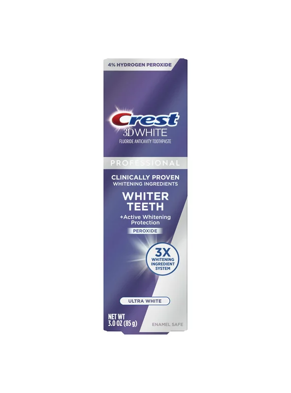 Crest 3D White Professional Ultra White Toothpaste 3.0oz