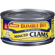 (3 Pack) Bumble Bee Snow's Minced Clams, 6.5 oz Can